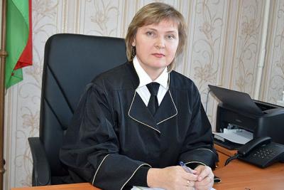 Суддзя Наталля Барысавец
