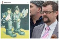 Віцебскі прыхільнік “русского мира” размясціў у сацсетках свастыку. І пакуль беспакарана