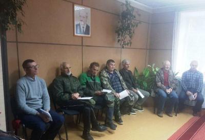 У Бешанковіцкім раёне праводзяць трэніроўкі так званага народнага апалчэння