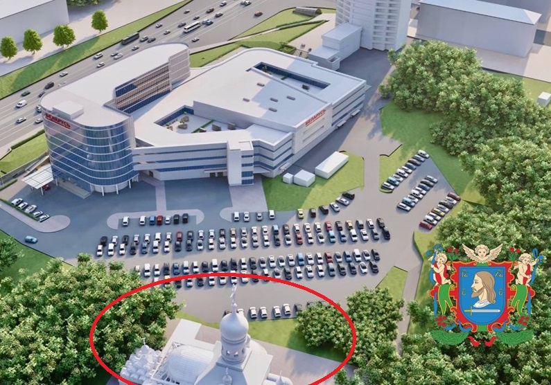 IВіцяблянам паказалі, як нібыта будзе выглядаць новы ГЦ “Беларусь” – на месцы згарэлага