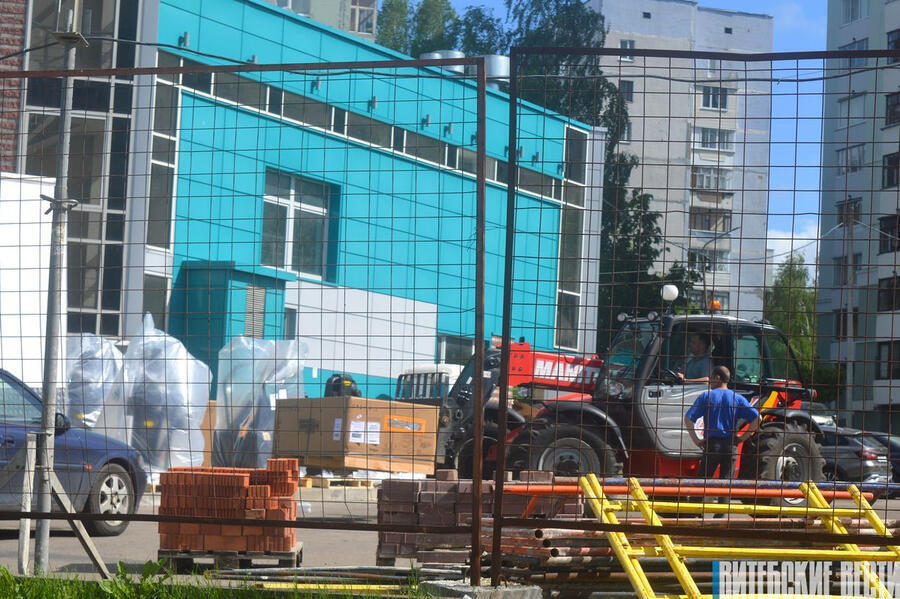 IДату адкрыцця новай лазні на вул. Воінаў-Інтэрнацыяналістаў зноў не называюць