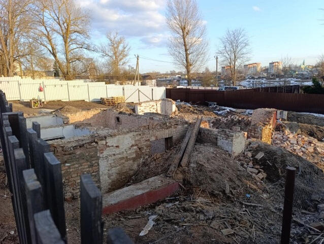 IПолацкая газета  ўзяліся абвяргаць каштоўнасць  знесенага гістарычныга будынка